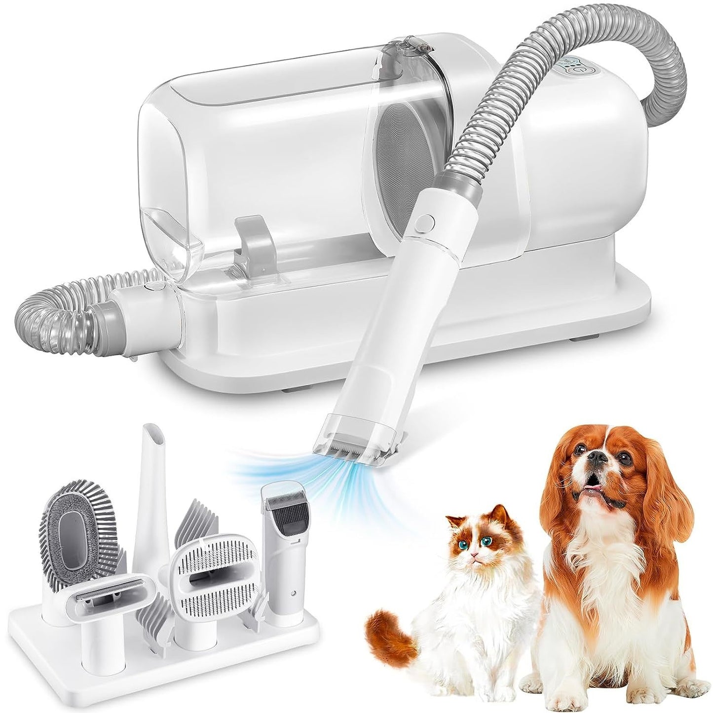 FurGrom™ - 5 in 1 Pet Vaccum Grooming Kit