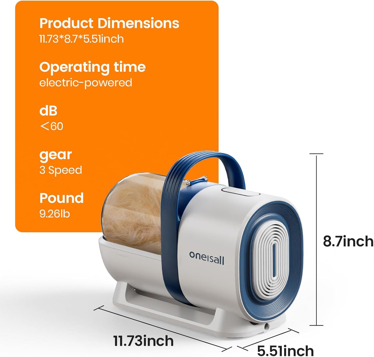 FurGrom™ - 5 in 1 Pet Vaccum Grooming Kit