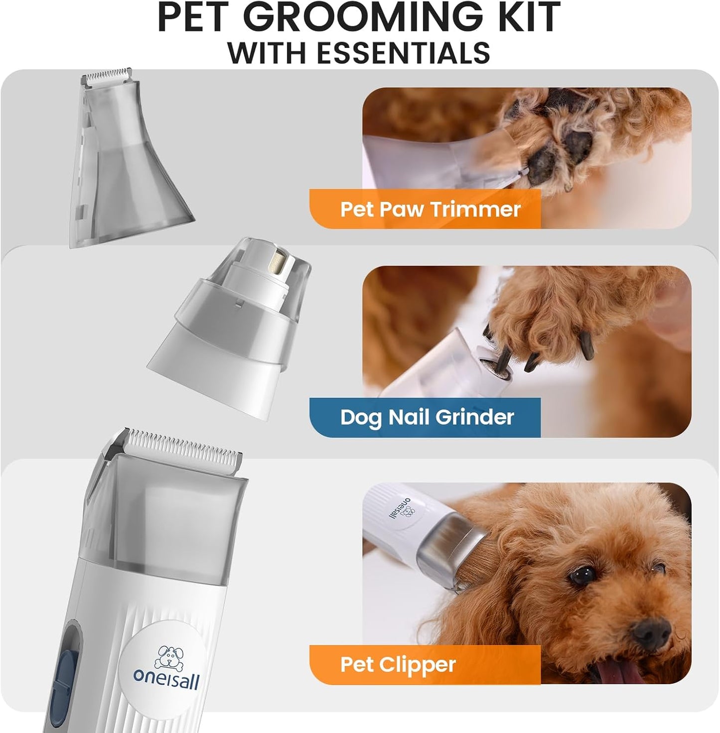FurGrom™ - 5 in 1 Pet Vaccum Grooming Kit