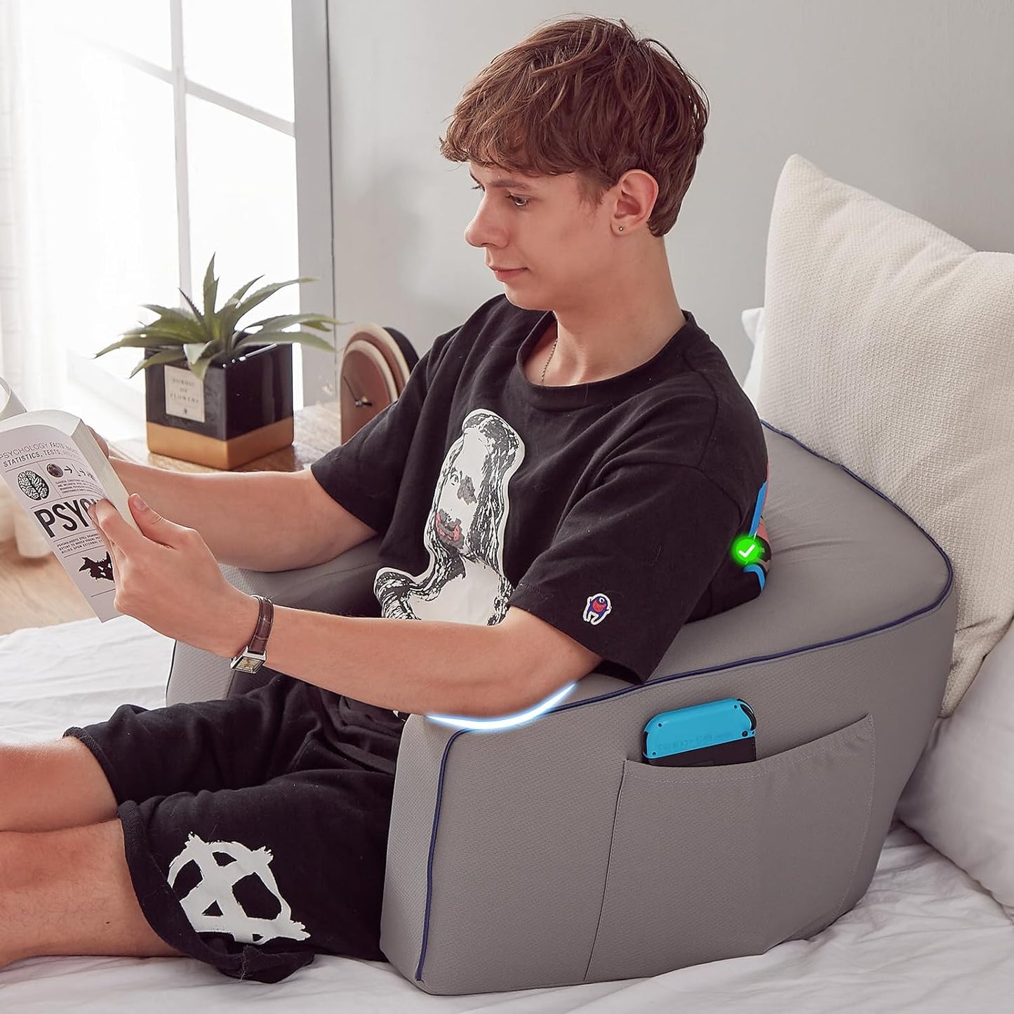 GamerCush Pro™ – Gaming Support Cushion