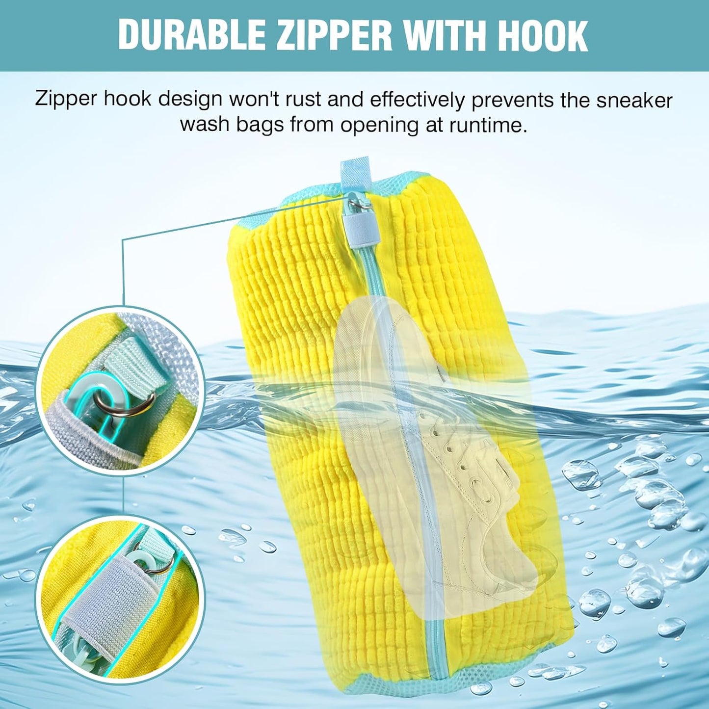CleanKicks™ - Laundry Shoe Bag for Effortless Cleaning