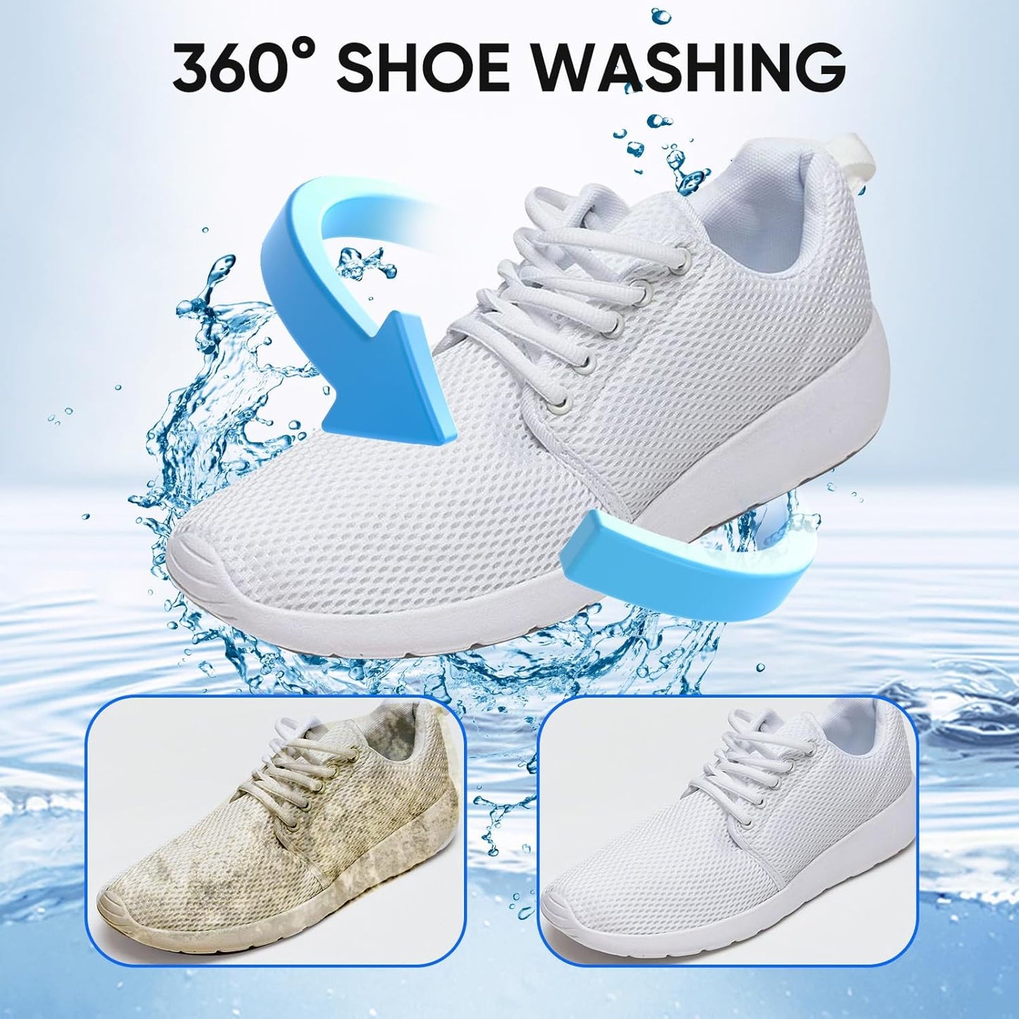 CleanKicks™ - Laundry Shoe Bag for Effortless Cleaning