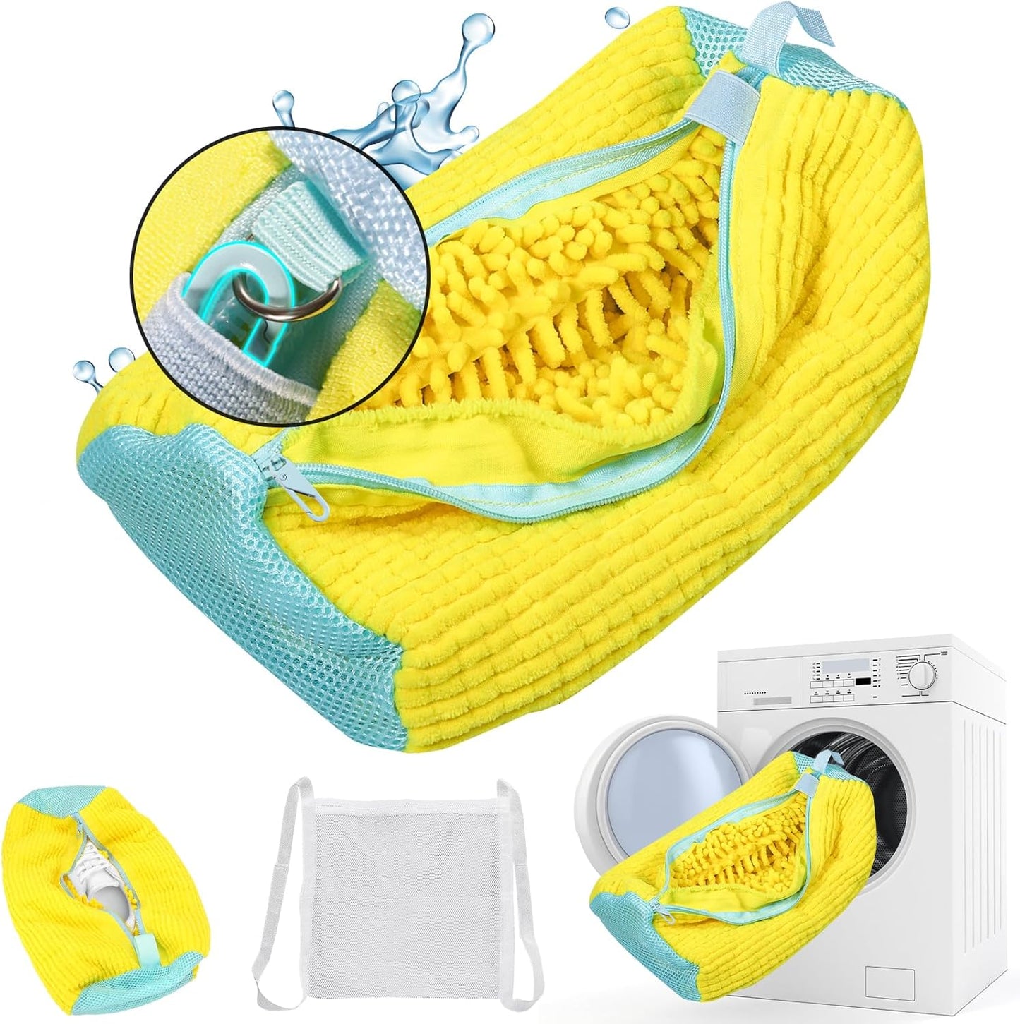 CleanKicks™ - Laundry Shoe Bag for Effortless Cleaning