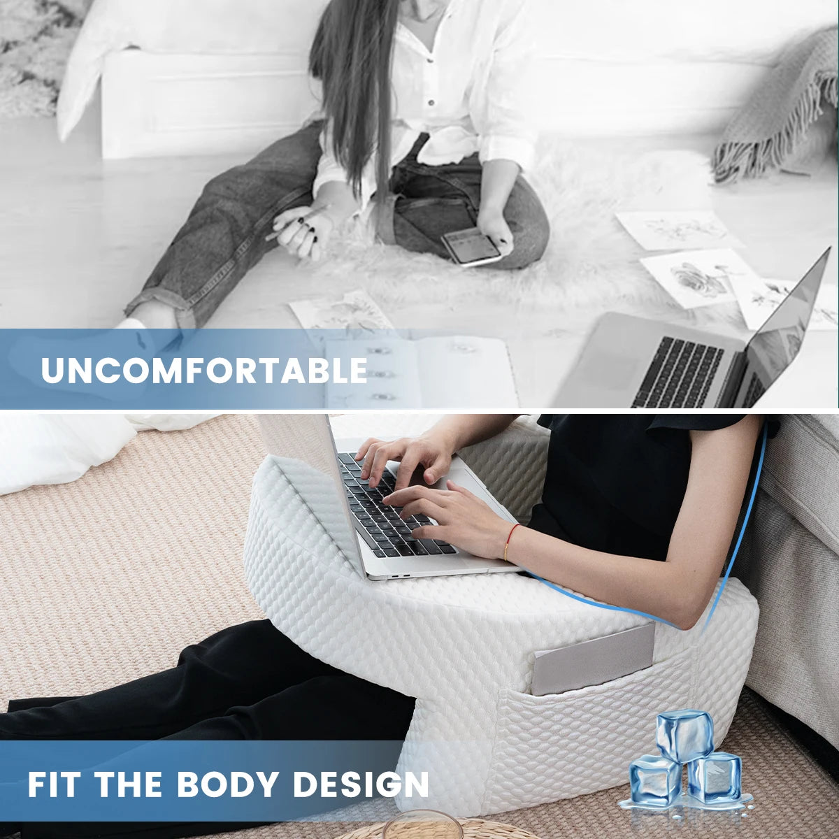 GamerCush Pro™ – Gaming Support Cushion