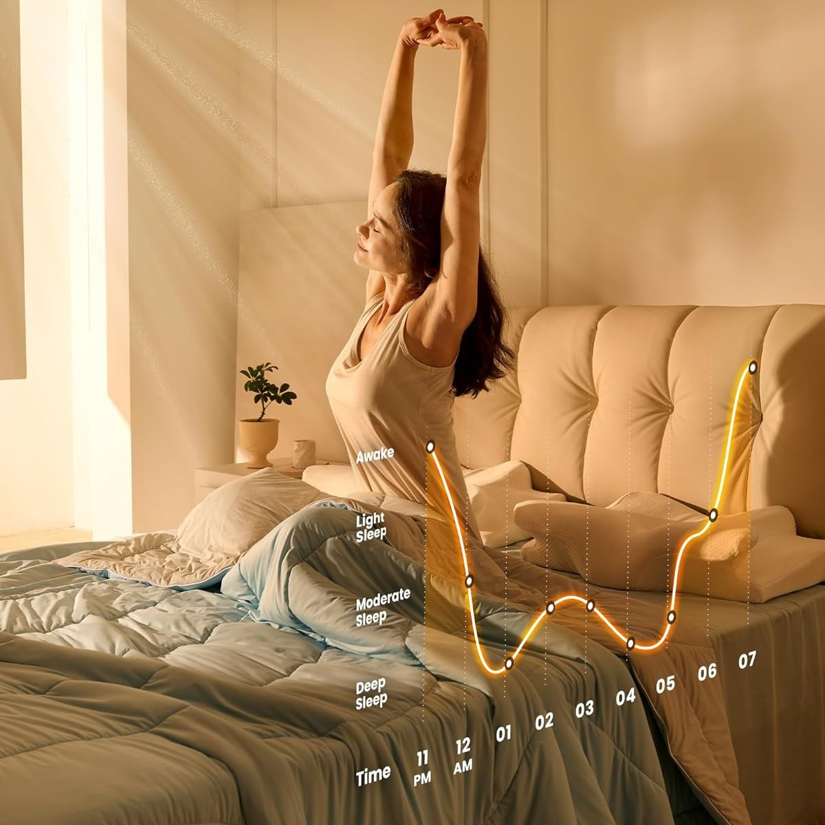 SlumberPillow™ - Orthopedic Cervical Sleeping Pillow