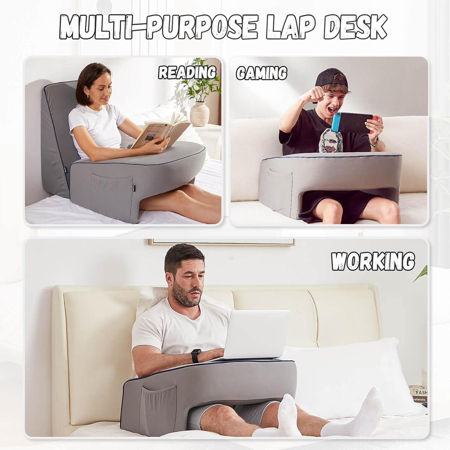 GamerCush Pro™ – Gaming Support Cushion