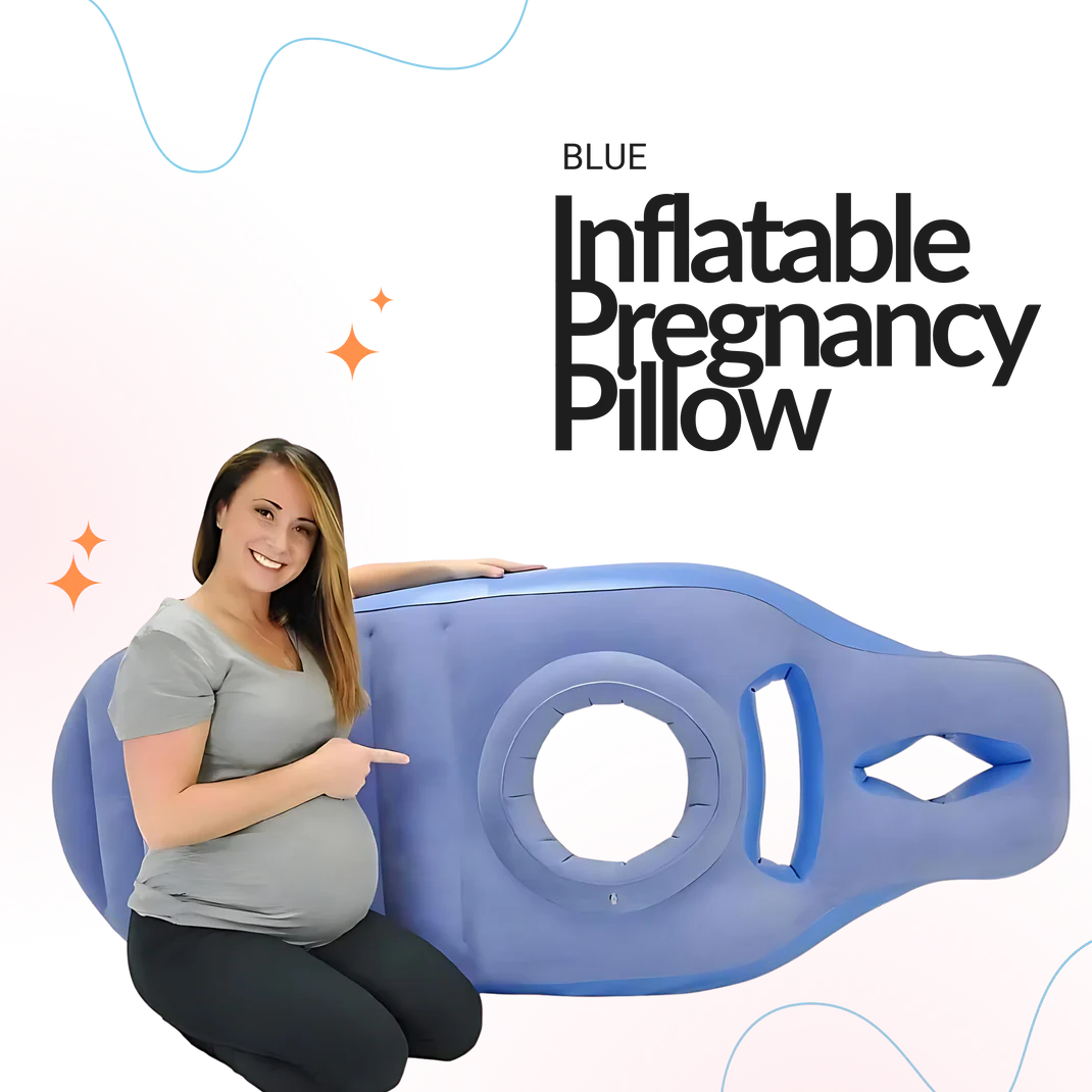 PregnaNest™ - Inflatable Pregnancy Pillow