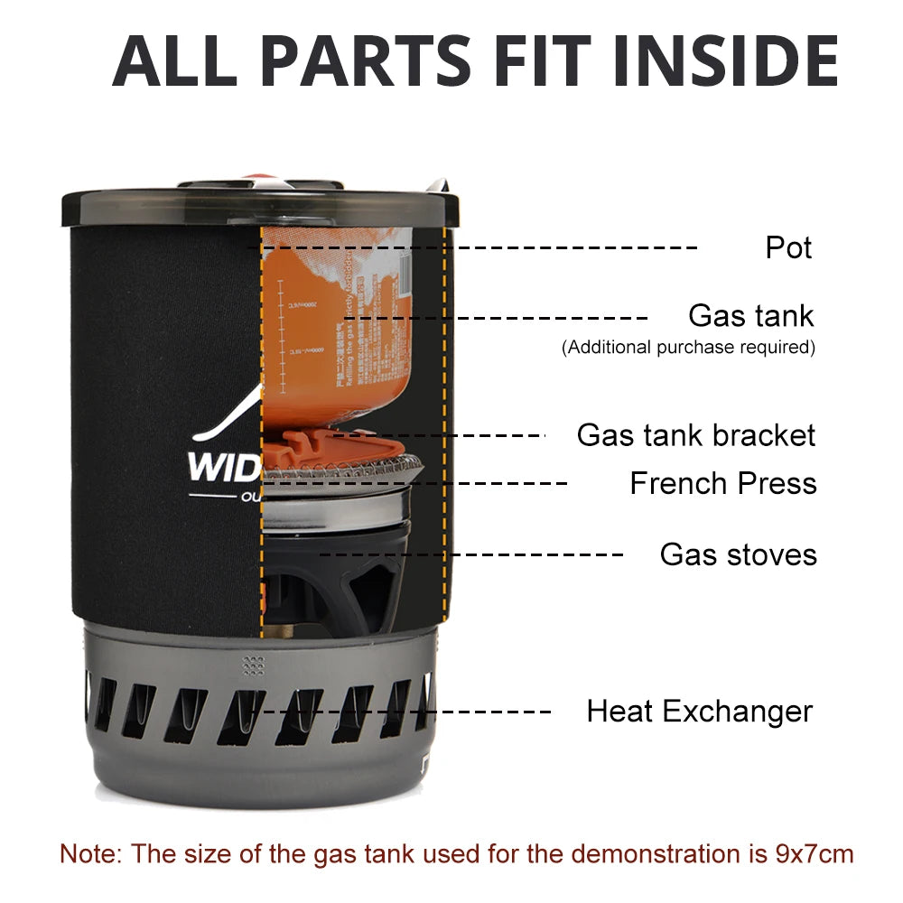 SwiftHeat™ - Camping Stove System
