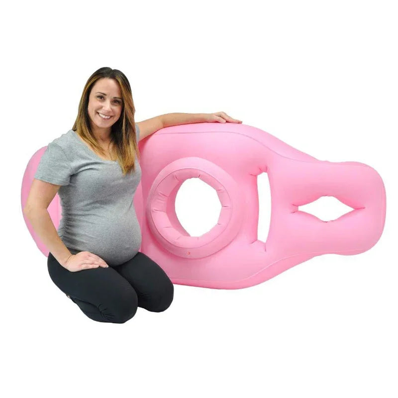 PregnaNest™ - Inflatable Pregnancy Pillow
