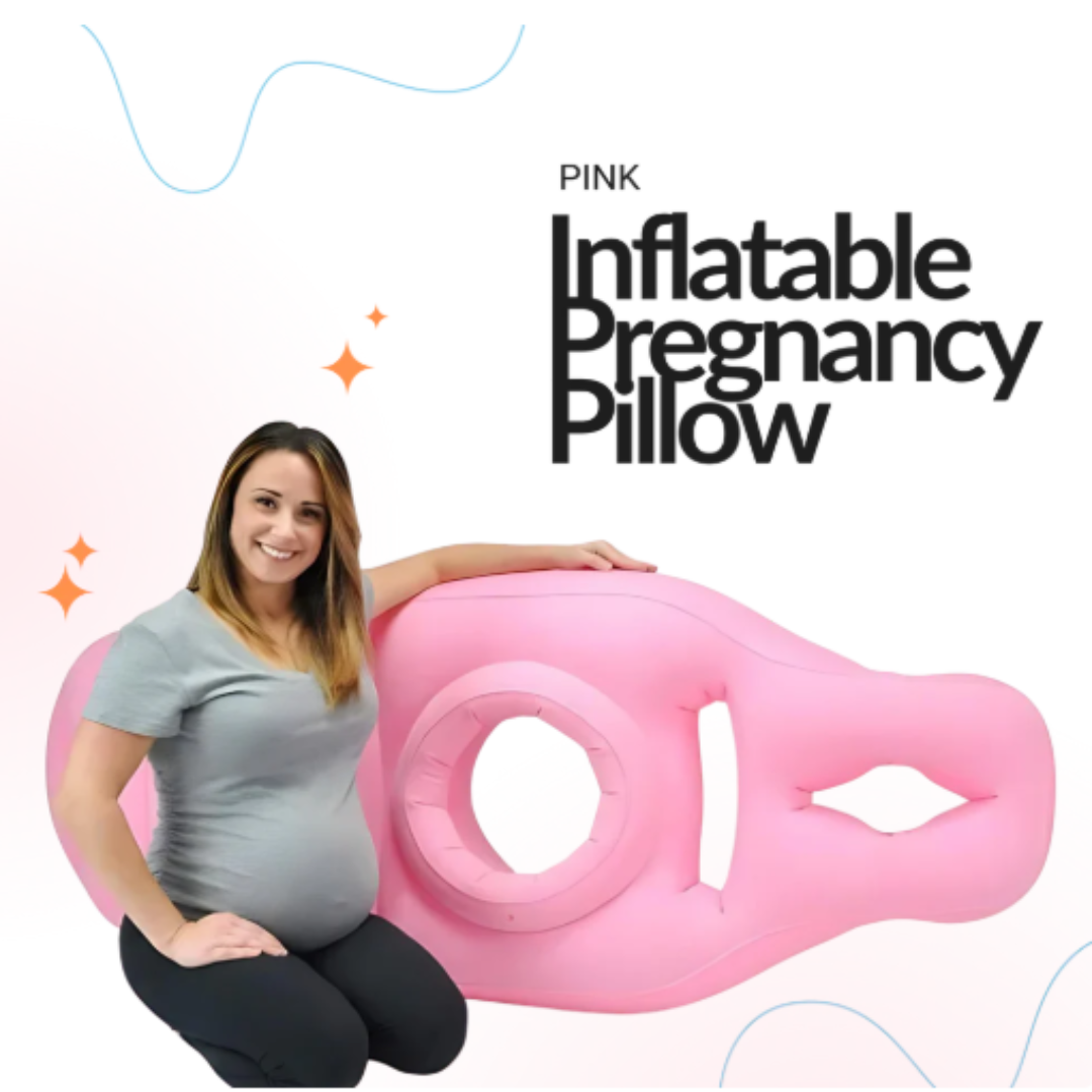 PregnaNest™ - Inflatable Pregnancy Pillow