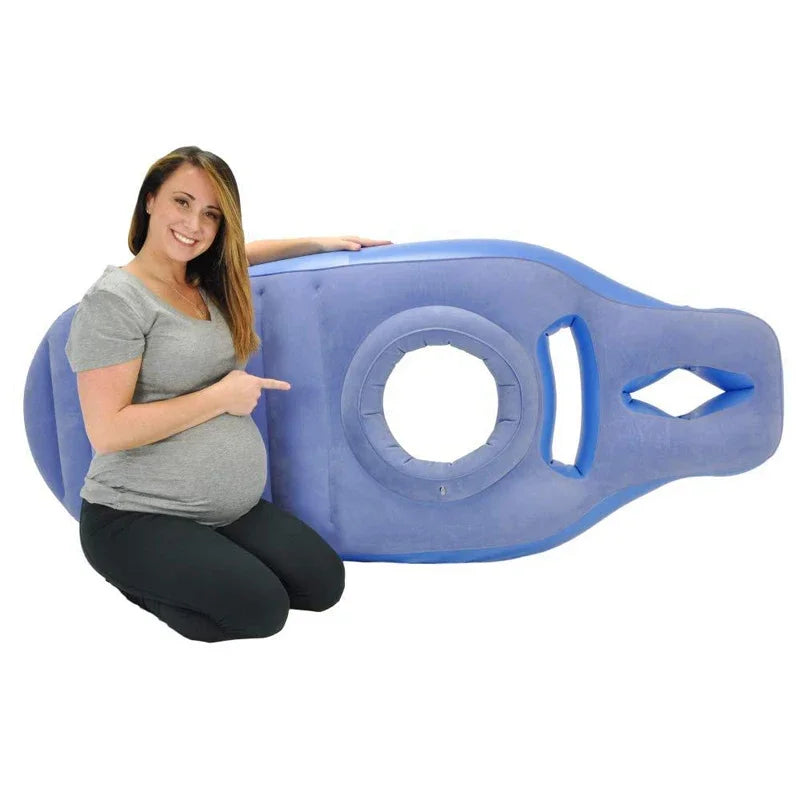 PregnaNest™ - Inflatable Pregnancy Pillow