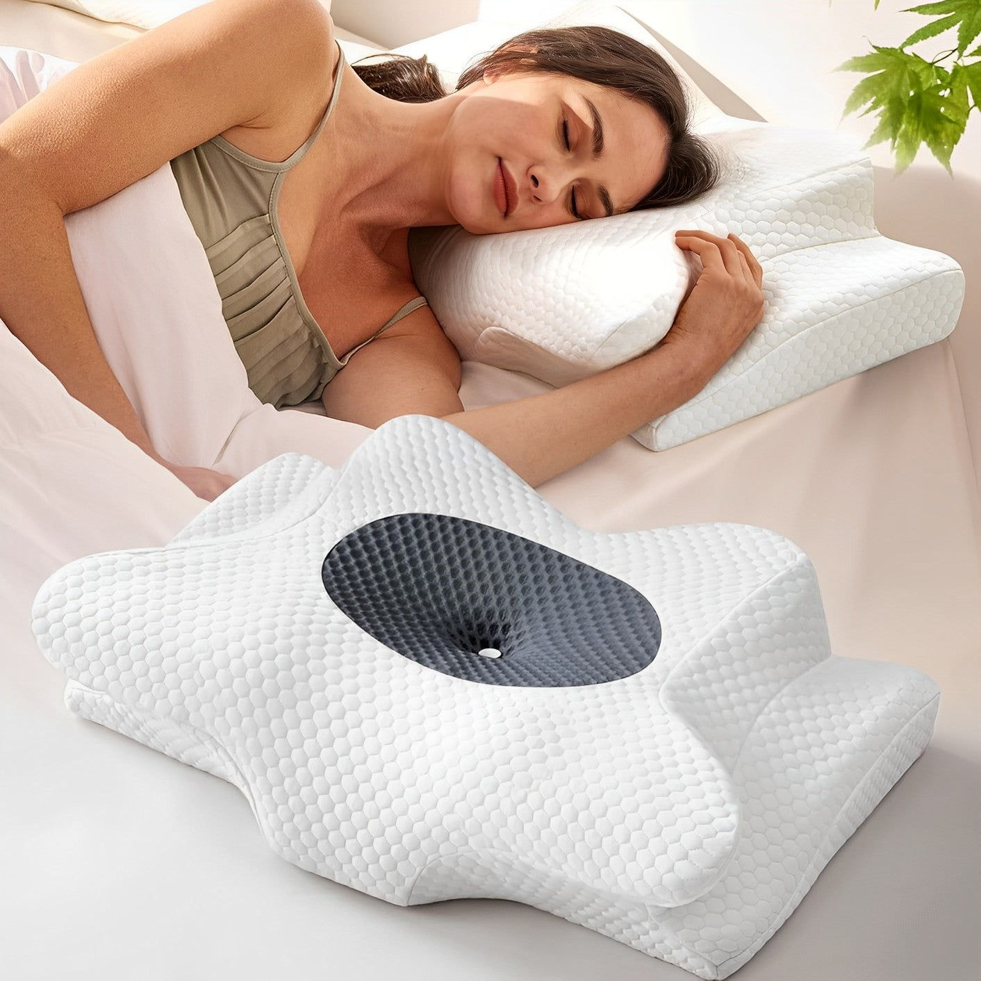 SlumberPillow™ - Orthopedic Cervical Sleeping Pillow