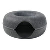 Donjo™ 2 in 1 Donut Shape Cat Tunnel Bed