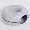 Donjo™ 2 in 1 Donut Shape Cat Tunnel Bed